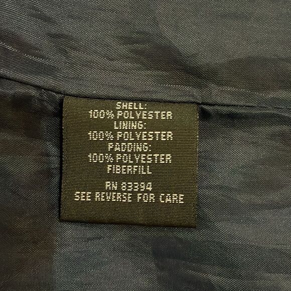 Beverly Hills Polo Club Blue Hooded Puffer Jacket Mens Size Medium - Picture 11 of 12